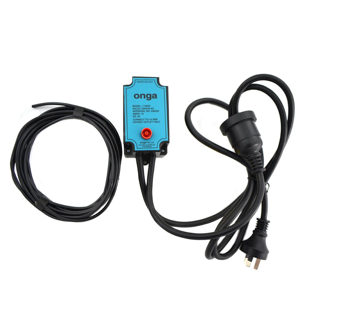 【SHO】 Onga Pentair Air-Switch 240VAC/10A with socket outlet – Pool