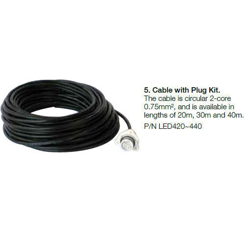 Cable with Plug Kit - Poolshop.com.au