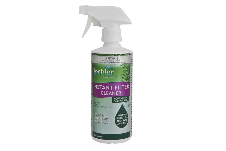 Lo-Chlor Instant Cartridge Filter Cleaner - 500ml - Non-Soak Spray