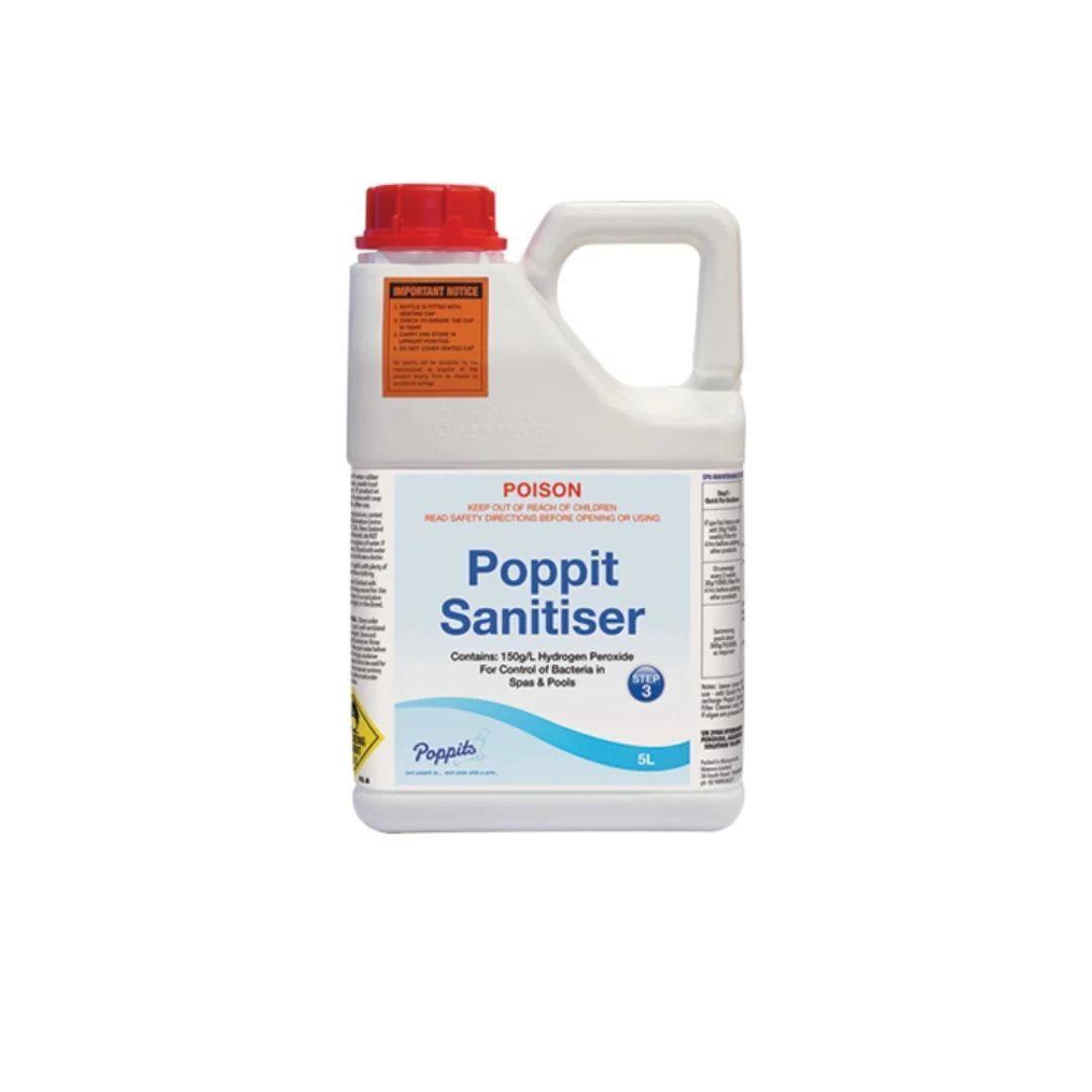 Poppit Peroxsil 395 Chlorine Free Sanitiser - 5L