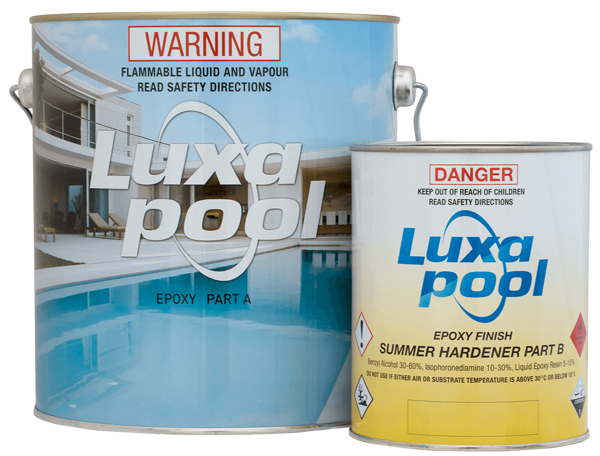 Luxapool 2 Pack Epoxy Coatings Standard Colours 3.5L