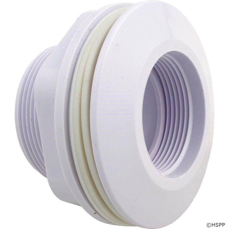 Pentair Fibreglass Wall Fitting - 40mm Slip, 1-1/2” Socket, White