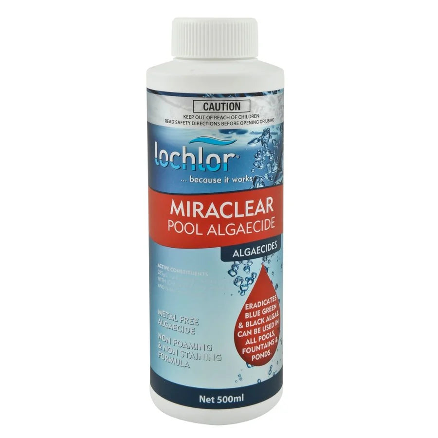 Lo-Chlor Miraclear Algaecide 1L - Metal Free - Pool Chemical