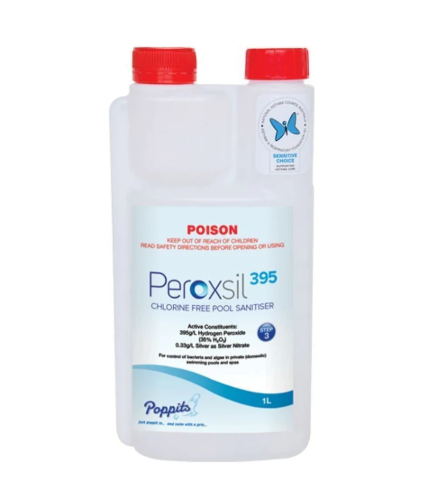 Poppit Peroxsil 395 Chlorine Free Sanitiser - 1L