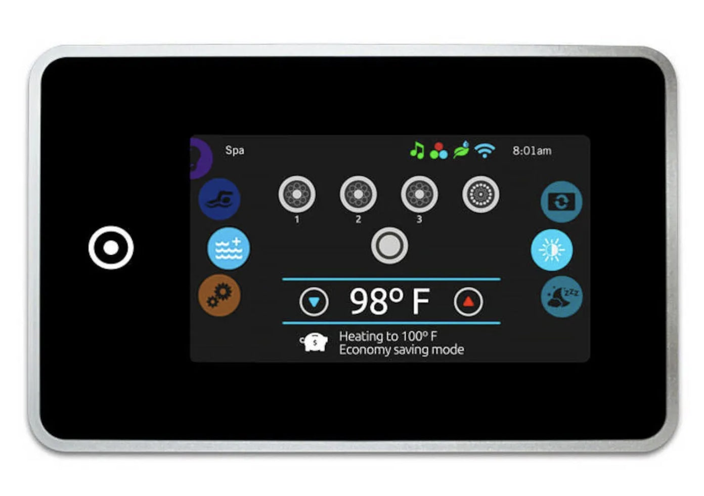 Gecko Aeware in.k1001 Compact Colour TOUCH SCREEN topside touchpad panel