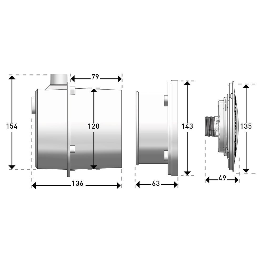 Aqua Quip EVO II Pool Lights - Builders Pack
