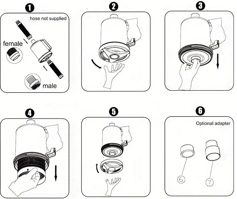 Inline Leaf Catcher - Cleaning Accessory