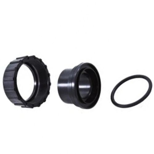 Waterco Multiport Valve Half Union Black c/w O Ring 40mm 122243B – Pool ...