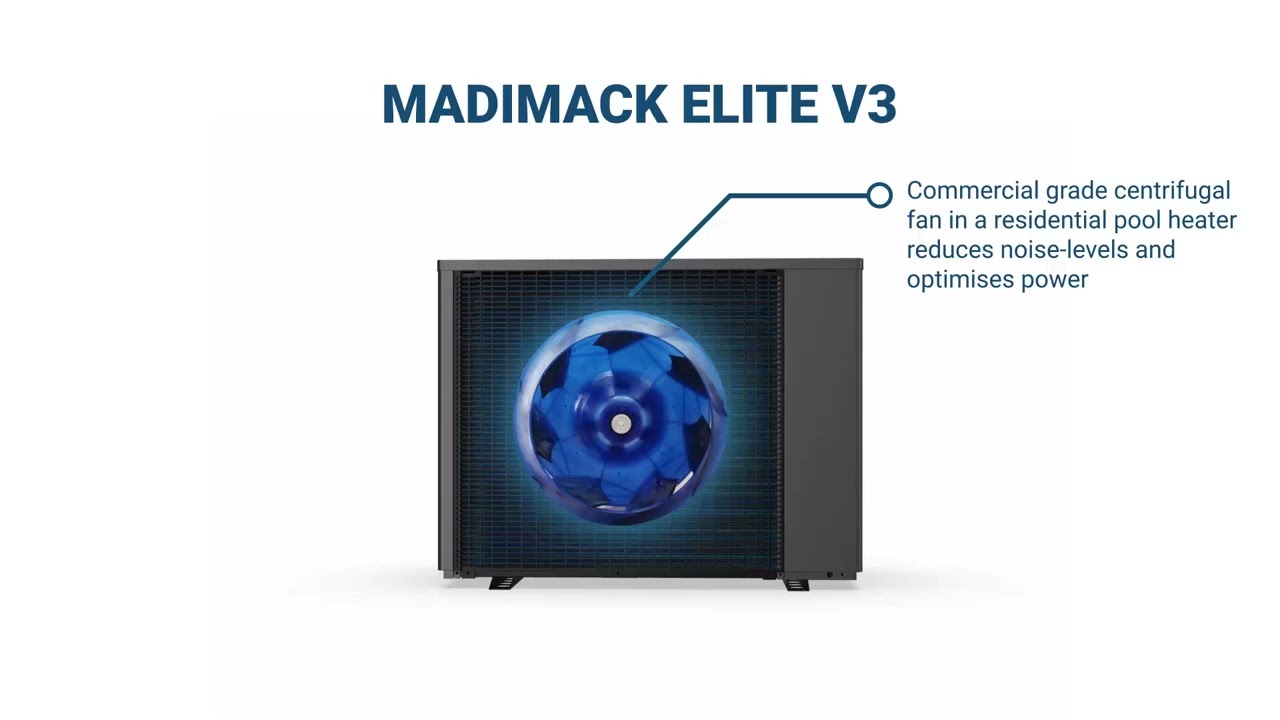 Madimack Elite V3 Pool Heat Pumps