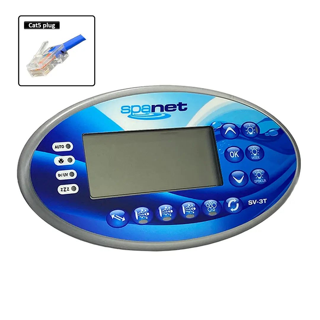 SpaNET SV3 Low Profile Gel Filled Touchpad