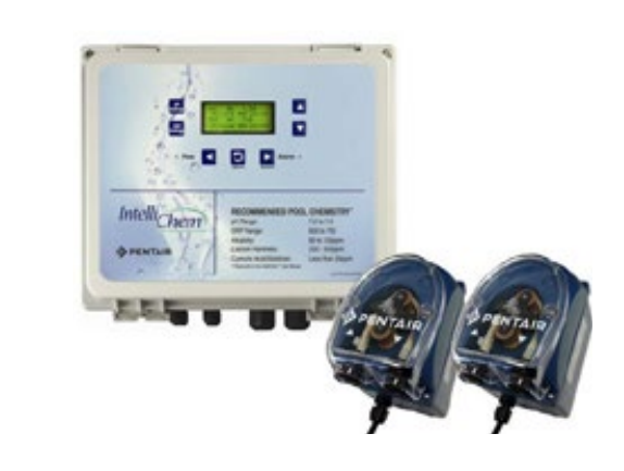 Pentair IntelliChem including two dosing pumps