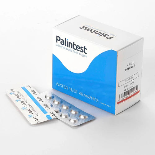 Palintest DPD 1 Rapid Test Tablets – 250 Pack (AT010) for Free Chlorine Testing in Pool & Spa Water
