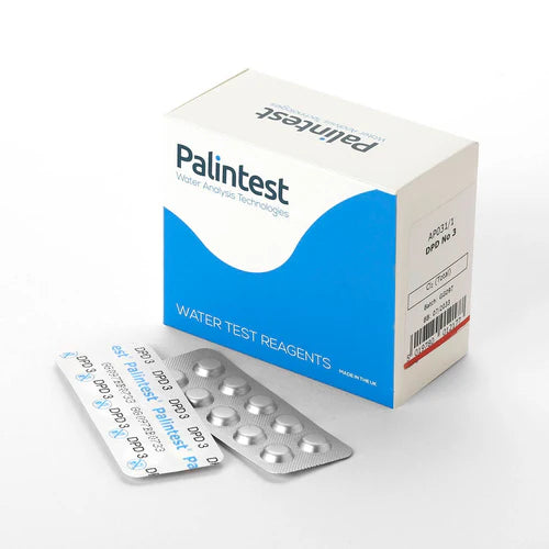 Palintest DPD 3 Photometer Test Tablets – 250 Pack (AP031) for Total Chlorine Testing