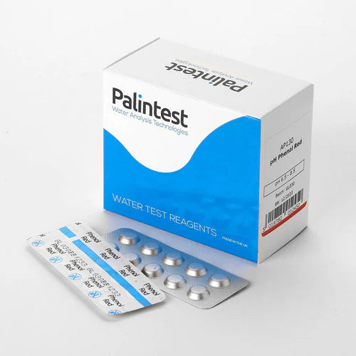 Palintest Phenol Red Photometer Test Tablets – 250 Pack (AP130) for Pool & Spa pH Testing