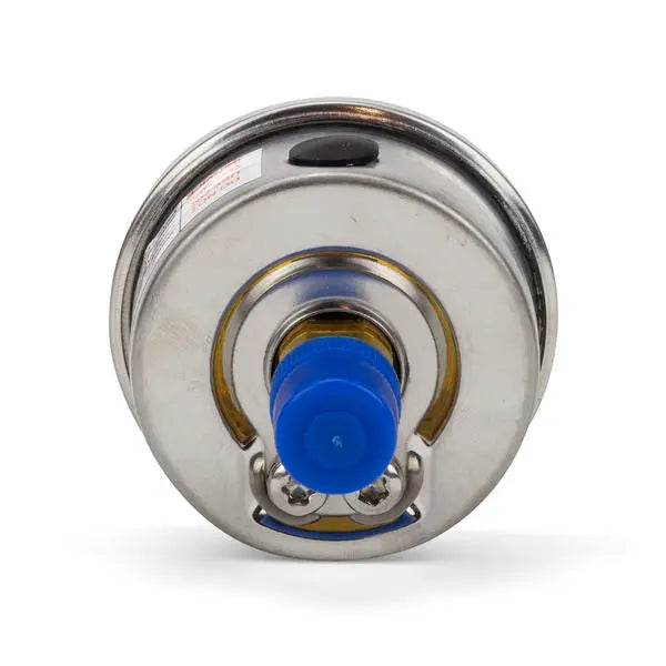 Newline Pressure Gauge - Centre Back Liquid Filled
