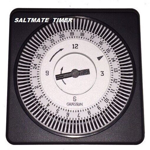 SALTMATE ANALOGUE Timer- Clock for Clearwater, Saltmate, K Chlor