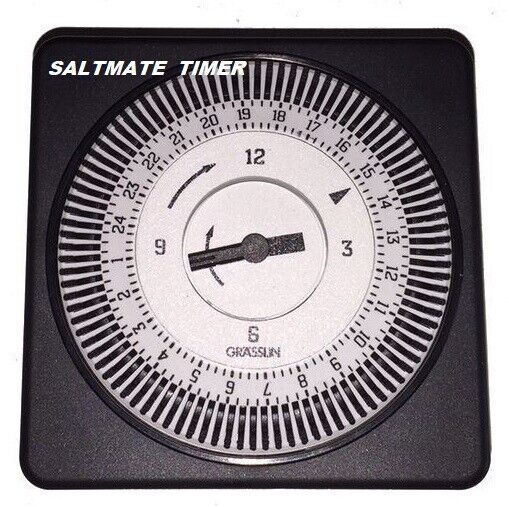 SALTMATE ANALOGUE Timer- Clock for Clearwater, Saltmate, K Chlor – Pool ...