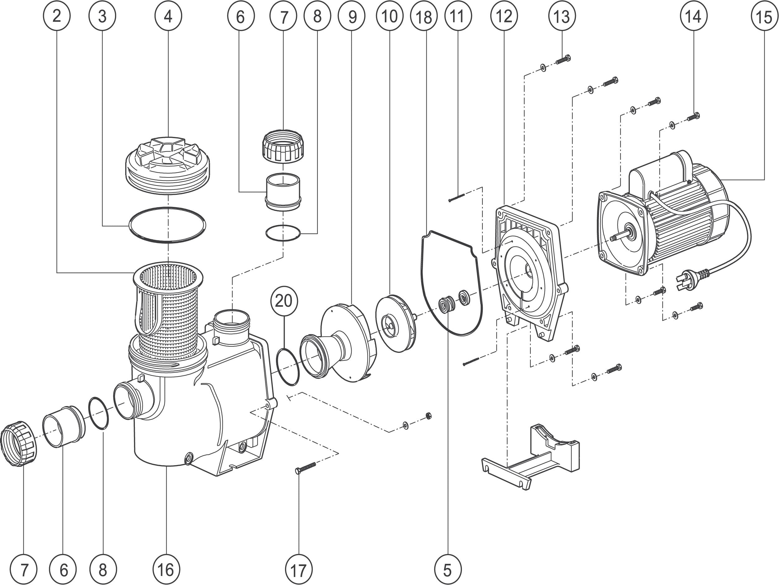 Hurlcon Pump Body Square Seal for Seal Plate - Pre 2014