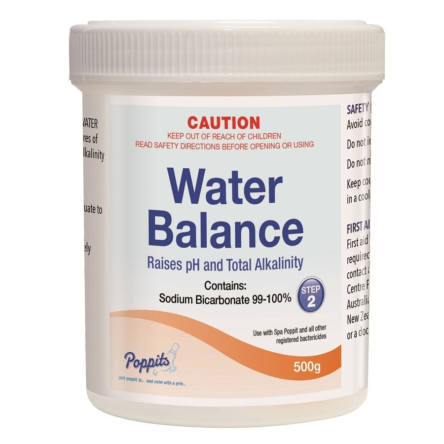 Poppit Spa Pool Water Balance 500g Pool Shop Australia