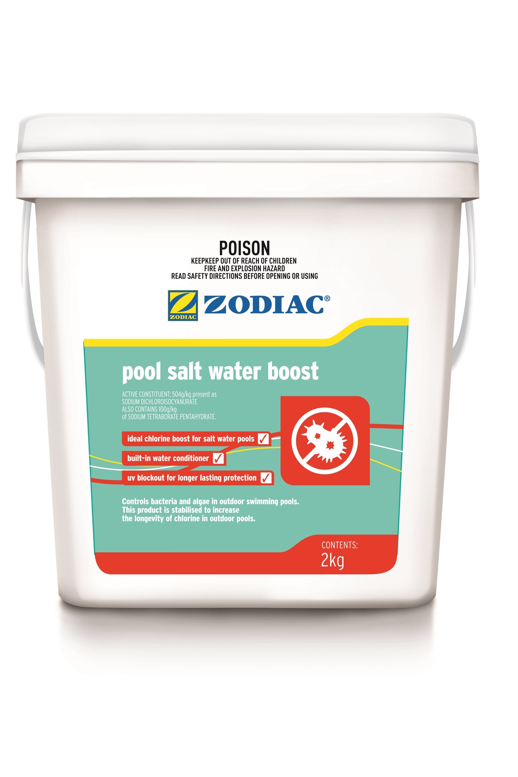 Zodiac 2kg Pool Salt Water Boost